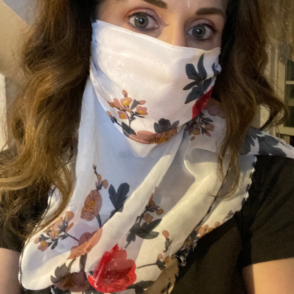 Beautiful facial mask/scarf